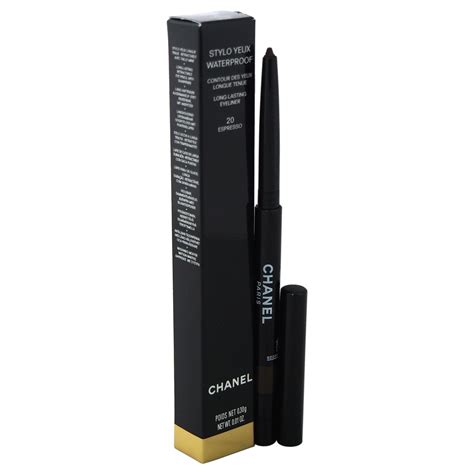 chanel stylo yeux eyeliner 20 espresso myer|chanel eyeliner stylo yeux waterproof.